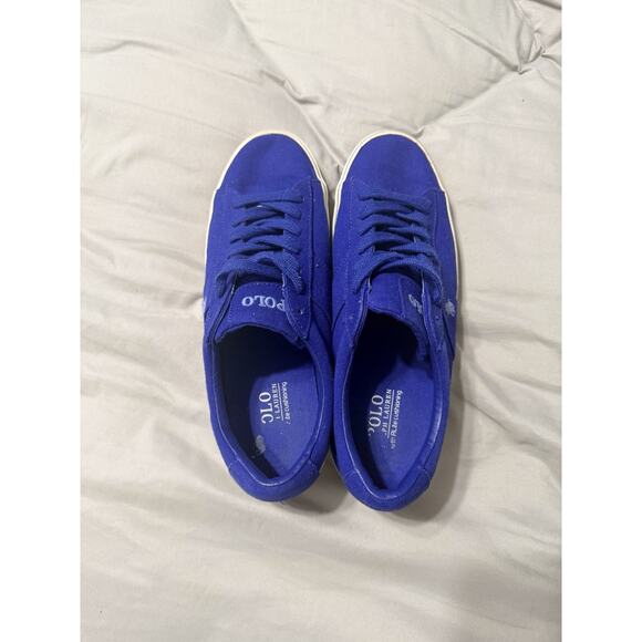 Polo ralph lauren mens shoes Blue- size 10 - Picture 2 of 4
